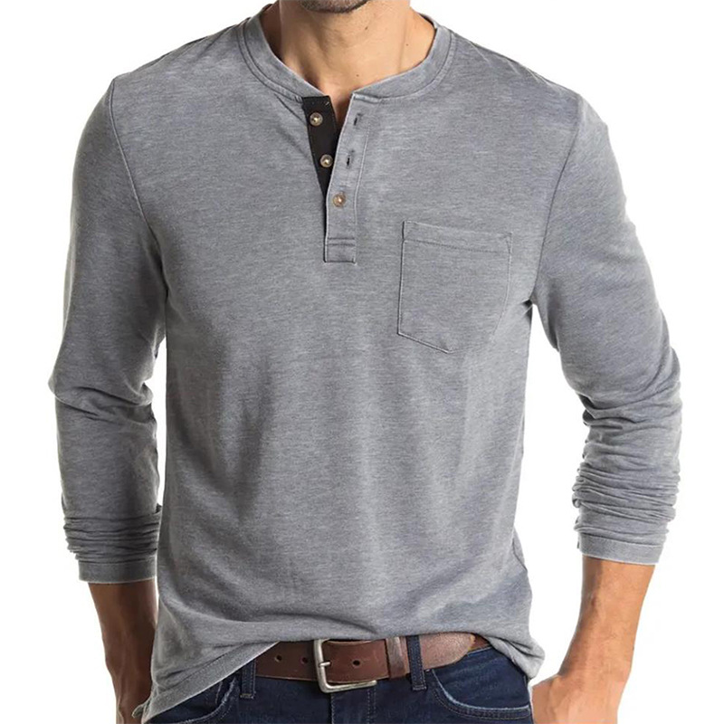 Undershirt Crew Neck - T-shirt à manches longues pour homme,
