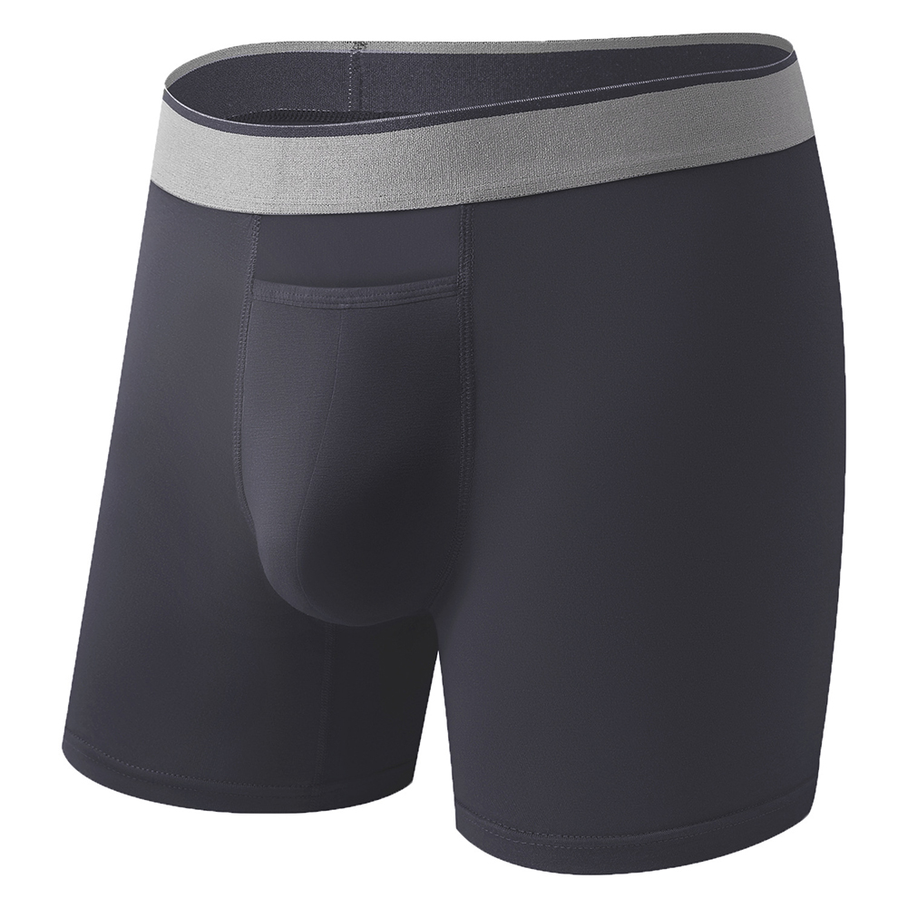 Bamboo Fiber Trunk - 1 pièce Boxer long pour homme,