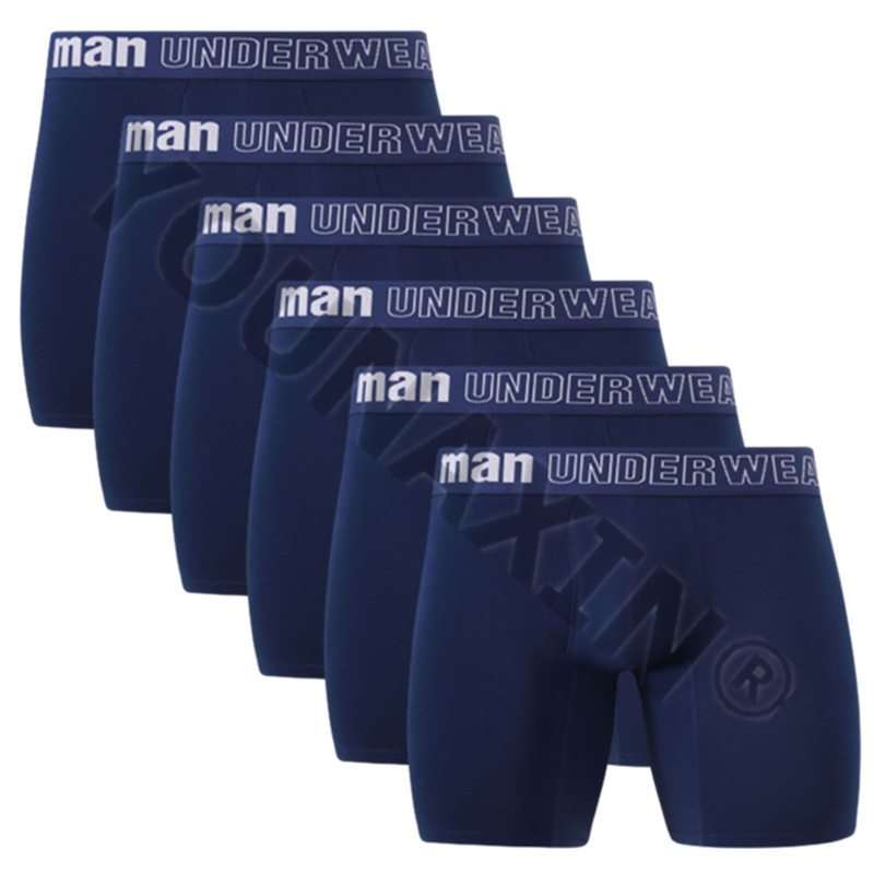 Bamboo Fiber Trunk - Lot de 6 boxers de sport