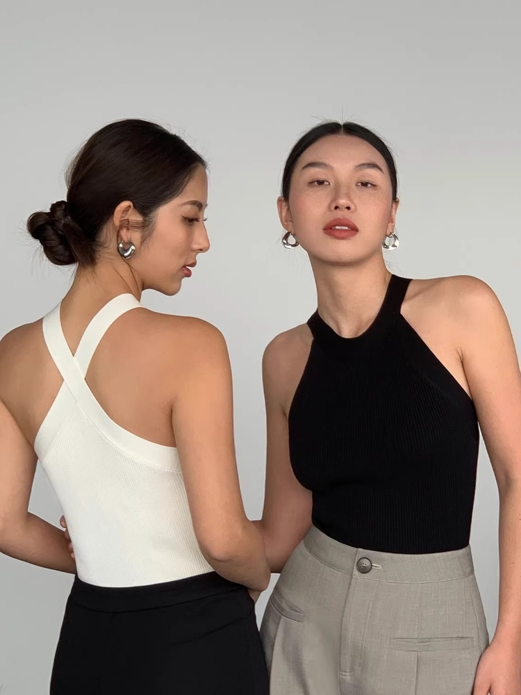 Suspender Tank Top - AOSSVIAO 2026 – Nouveauté Été –