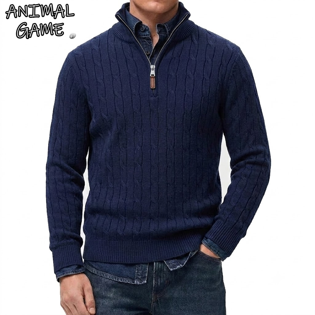 Thermal Long John - Cardigan décontracté pour homme à col