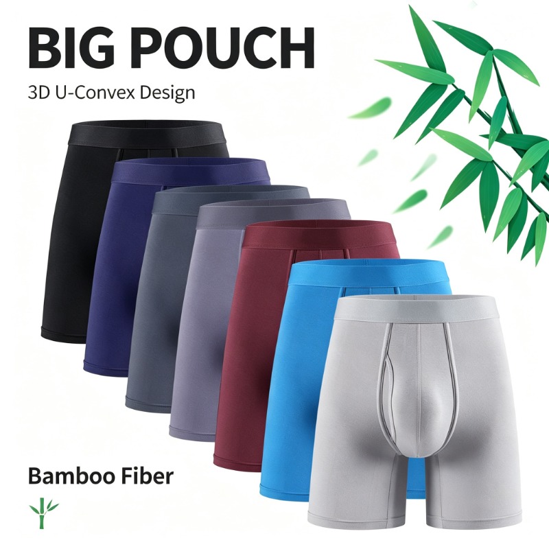 Caleçons Boxers Homme en Fibre - Bamboo Fiber Trunk avis et prix