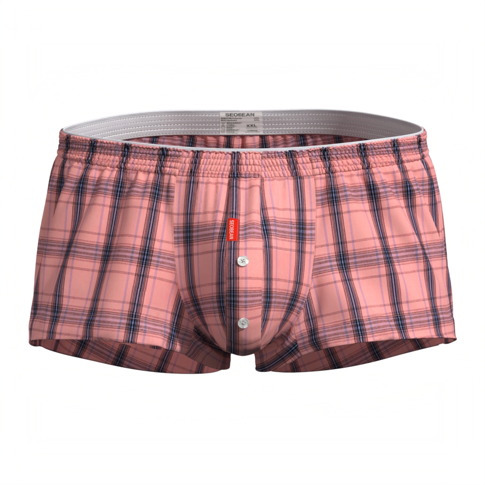 Short plat pour hommes, short  - Boxer Brief Pack Cotton avis et prix